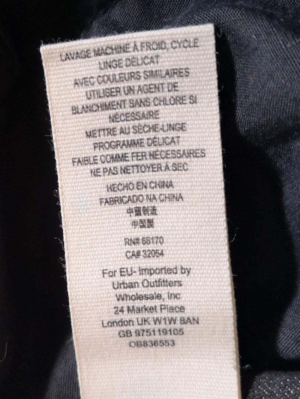 Free People Ladies Size 31 Black Denim Adjustable Straps 1 Pocket Bib Overalls - Picture 7 of 14